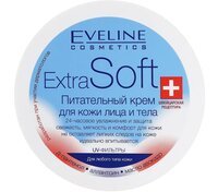 Eveline Cosmetics Крем для лица и тела питания для чувствительной кожи extra soft 200мл