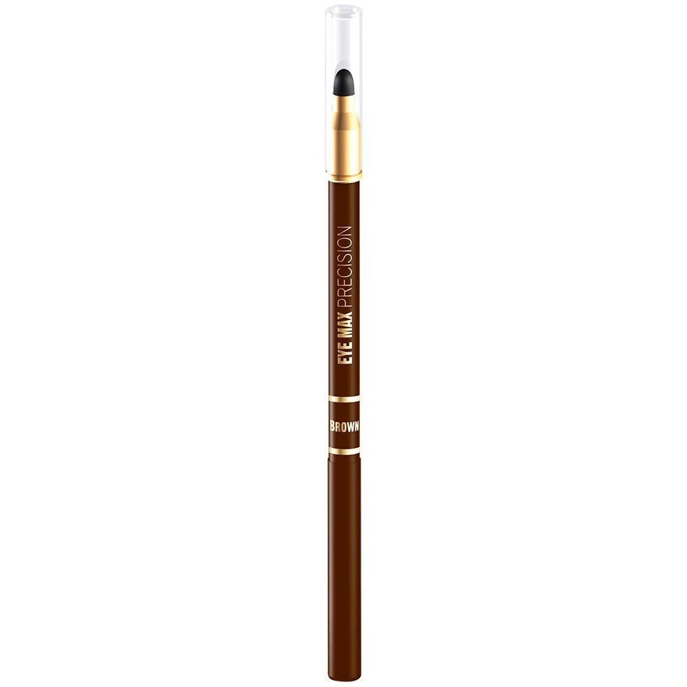 Eveline Cosmetics Eye max precision карандаш автомат коричневый для глаз с растушкой. фото 