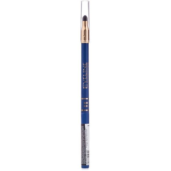 

Eveline Cosmetics Eye max precision карандаш автомат синий для глаз с растушкой.