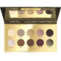 Eveline Cosmetics Палетка тіней для повік серії chocolate eyeshadow palette – 10 тонів 10 гр.