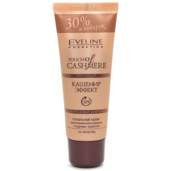 

Eveline Cosmetics Тональный кашемир крем натуральный эффект