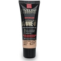 Eveline Cosmetics Тональный крем professional Art make-up 3в1 бежевый