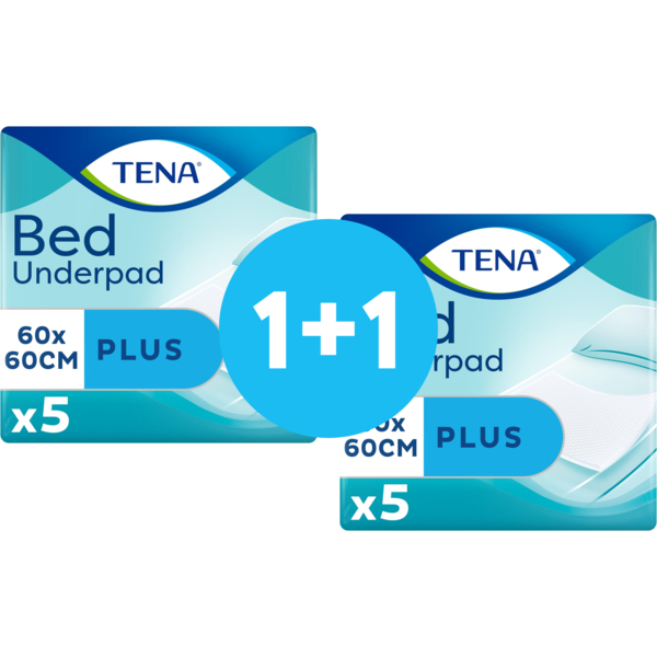 

Пеленки мочепоглощающие Tena Bed Plus 60х60 5 шт