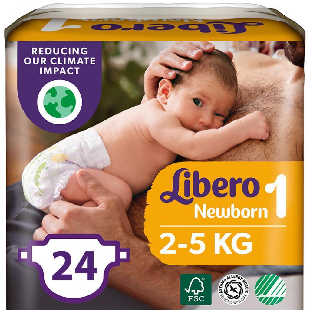 Подгузник детский Libero Newborn 1 24шт фото 