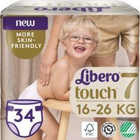 Подгузник детский Libero Touch 7 34шт