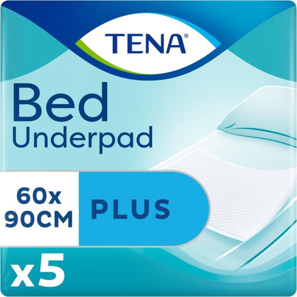 Пеленки мочепоглощающие Tena Bed Plus 60х90 5 шт