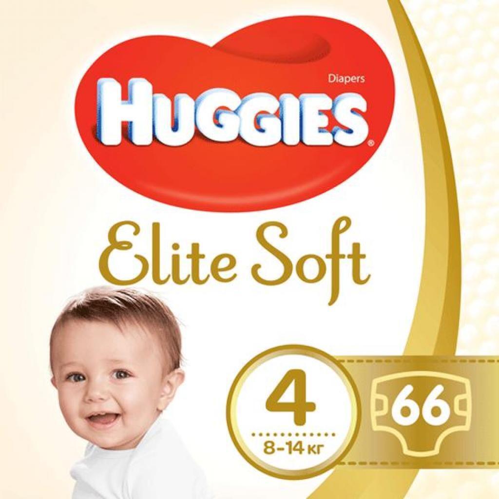 Підгузки Huggies Elite Soft 4 Mega 66штфото