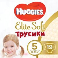 Підгузок Huggies Elite Soft Pants XL розмір 5 (12-17 кг) 19 шт