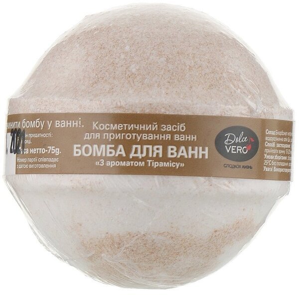 

Dolce Vero бомба для ванн Тирамис 75 гp