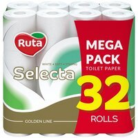 Папір туалетний Ruta Selecta 3 шари 32шт