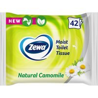 Туалетний вологий папір Zewa Natural Camomile moist 42 аркуша