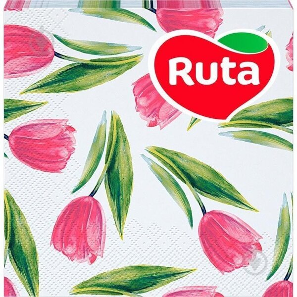 

Салфетки столовые Ruta весенняя палитра 33*33см 20шт