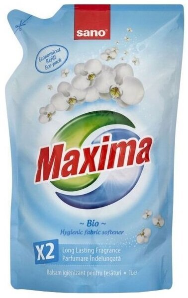 

Кондиционер для белья Sano Maxima Bio дойпак 1л
