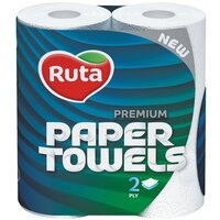 Рушники паперові Ruta Premium 2 шари 2шт