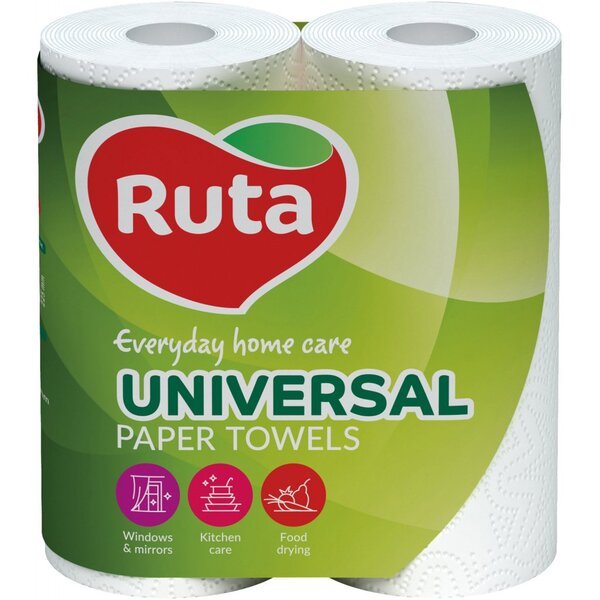 

Полотенца бумажные Ruta Universal 2 слоя 2шт