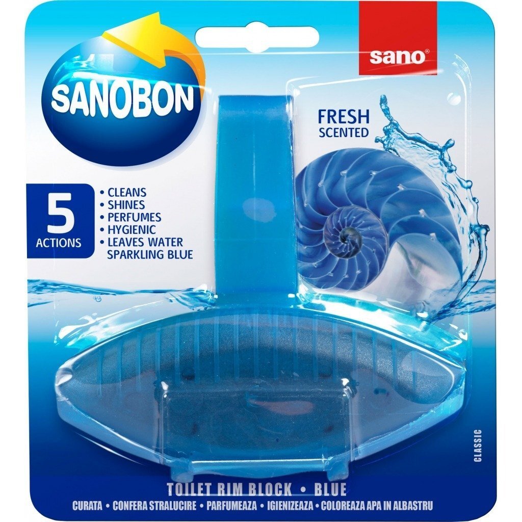 Sano Средство для мытья унитаза синий 55г фото 1
