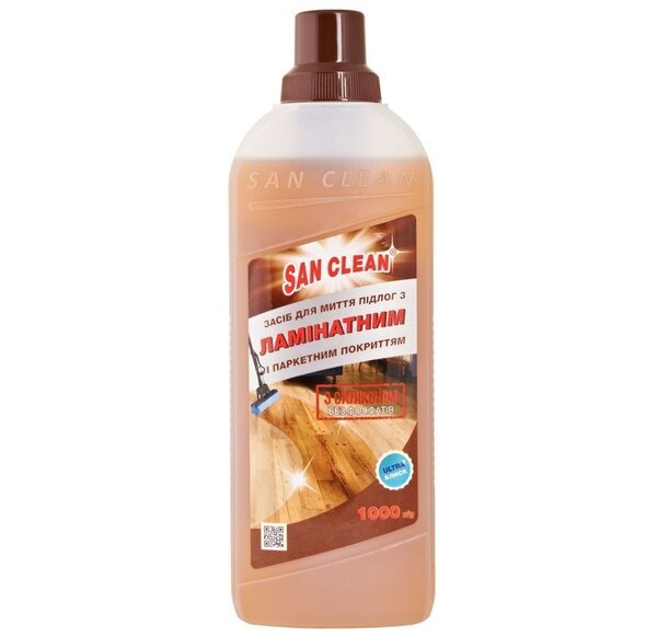 

San Clean напольный паркет и ламинат 1000г