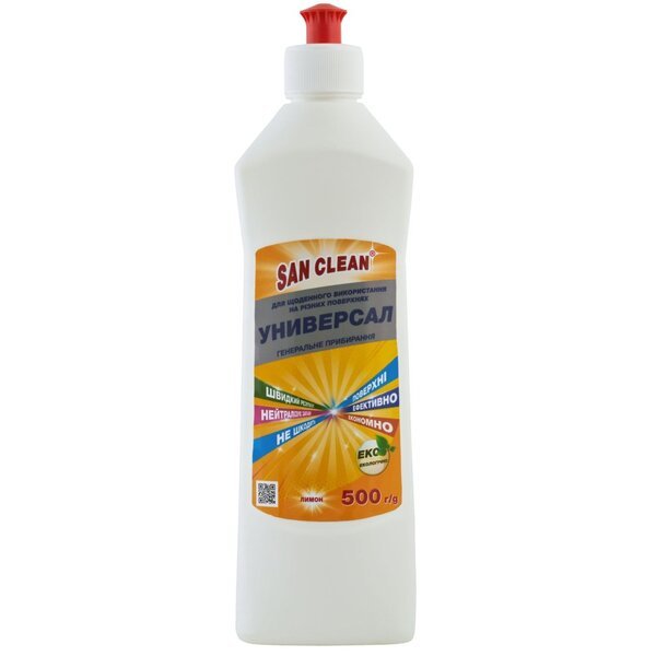 

San Clean генеральная уборка лимон 500г