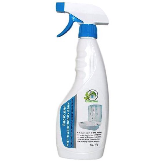 San Clean green house для акриловых ванн 500г распылитель