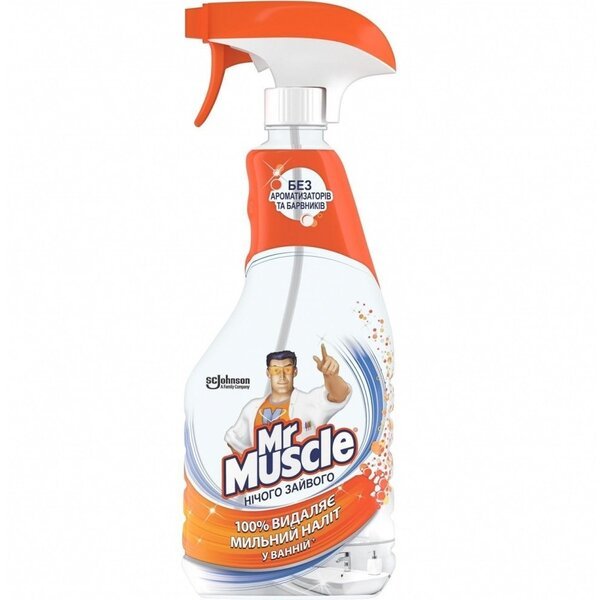 

Mr.Muscle 500мл для ванной распылитель Ничего лишнего
