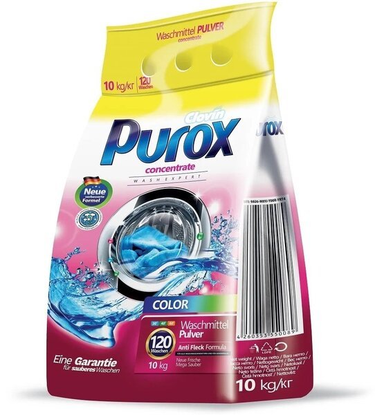 

Стиральный порошок Purox Color 10 кг