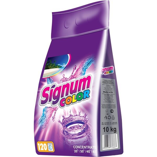 

Стиральный порошок Signum Сolor 10 кг