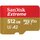 Карта памяти SanDisk microSDXC 512GB C10 UHS-I U3 R190/W130MB/s Extreme V30 (SDSQXAV-512G-GN6MN)