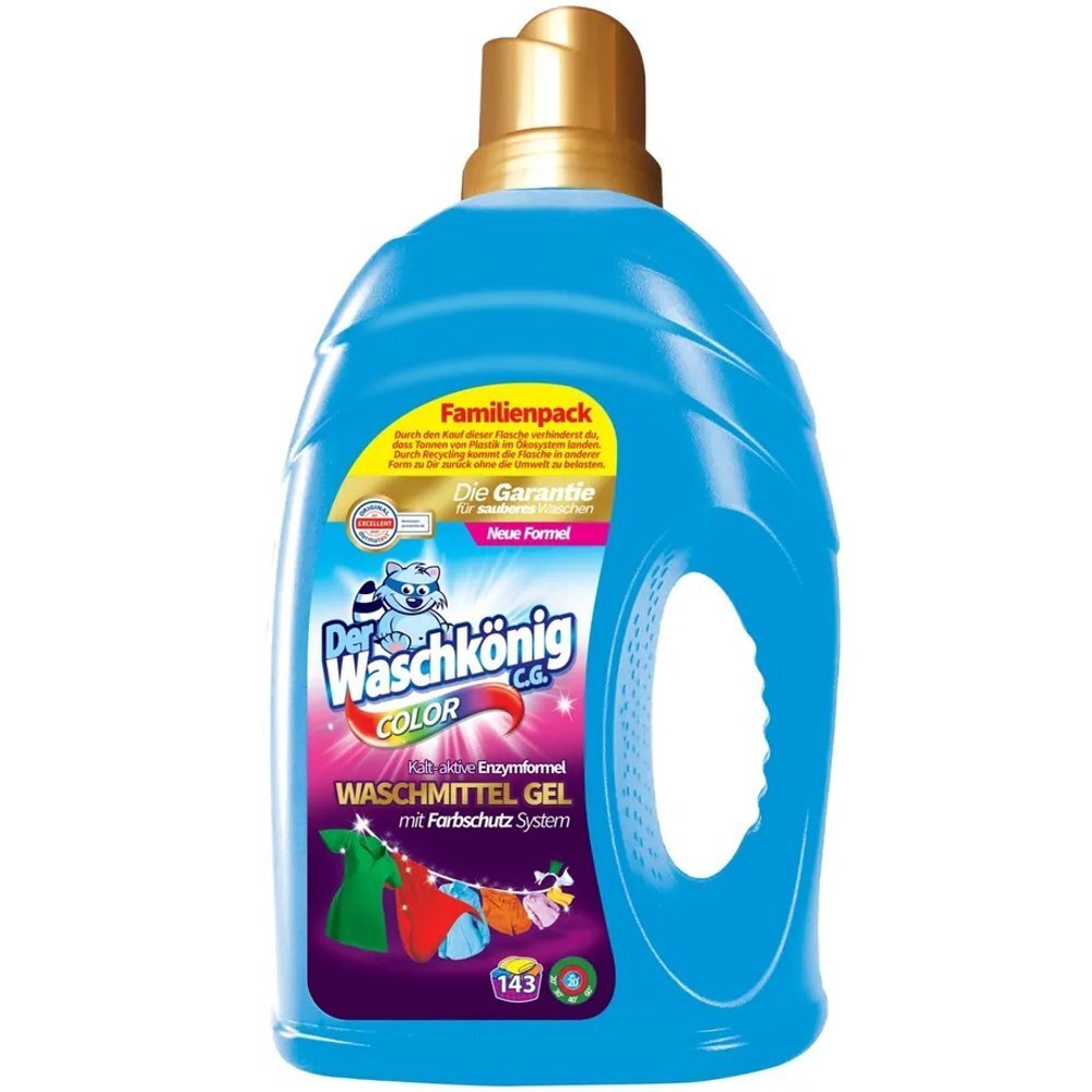 Гель для прання Der Waschkonig Color 4,3лфото1