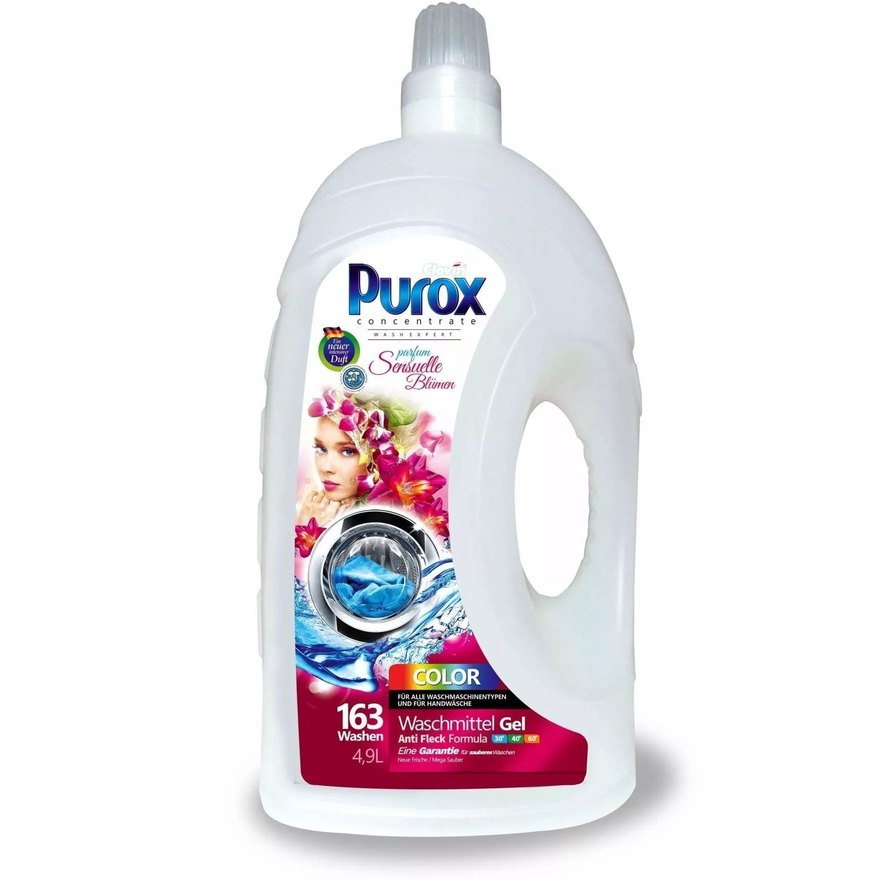 Гель для прання Purox Color 4900млфото1