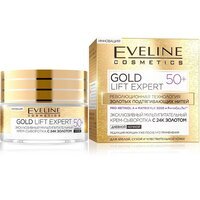 Eveline Cosmetics Gold lift expert мультиживильний крем-сироватка 50+50 мл