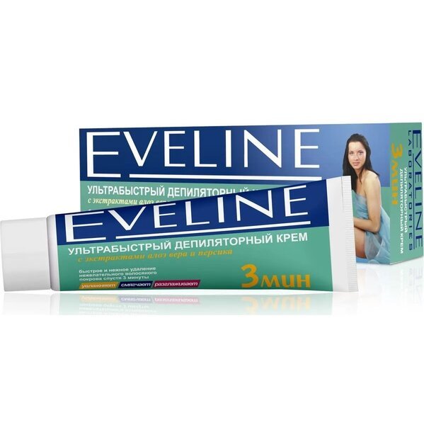 Акція на Крем для депиляции Eveline Cosmetics 3 минуты Персик 100мл від MOYO