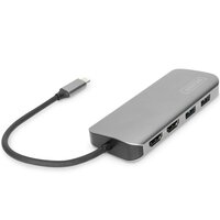 USB хаб DIGITUS USB-C, 8 Port (DA-70884)