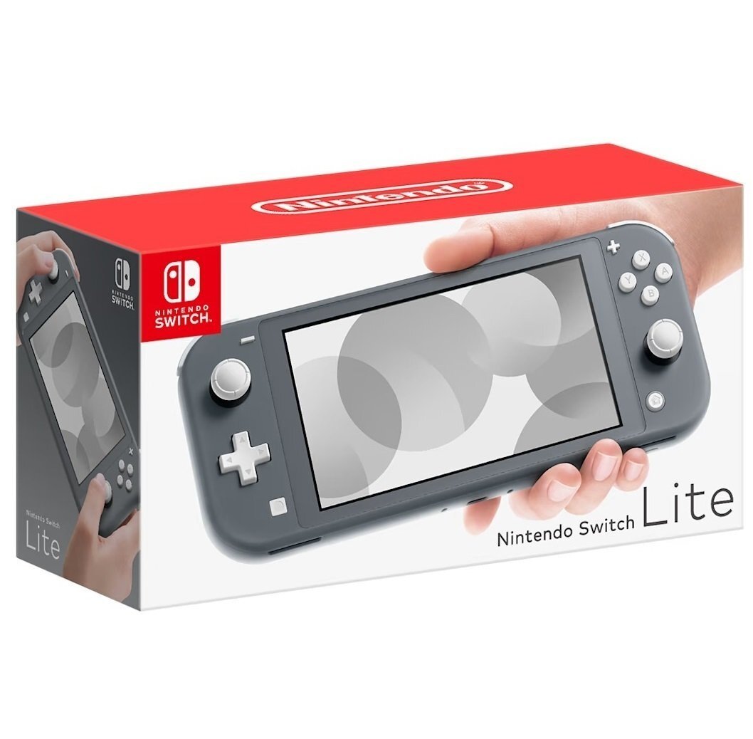 Игровая приставка Nintendo Switch Lite (серая) фото 