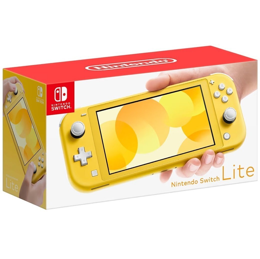 Игровая приставка Nintendo Switch Lite (желтая) фото 