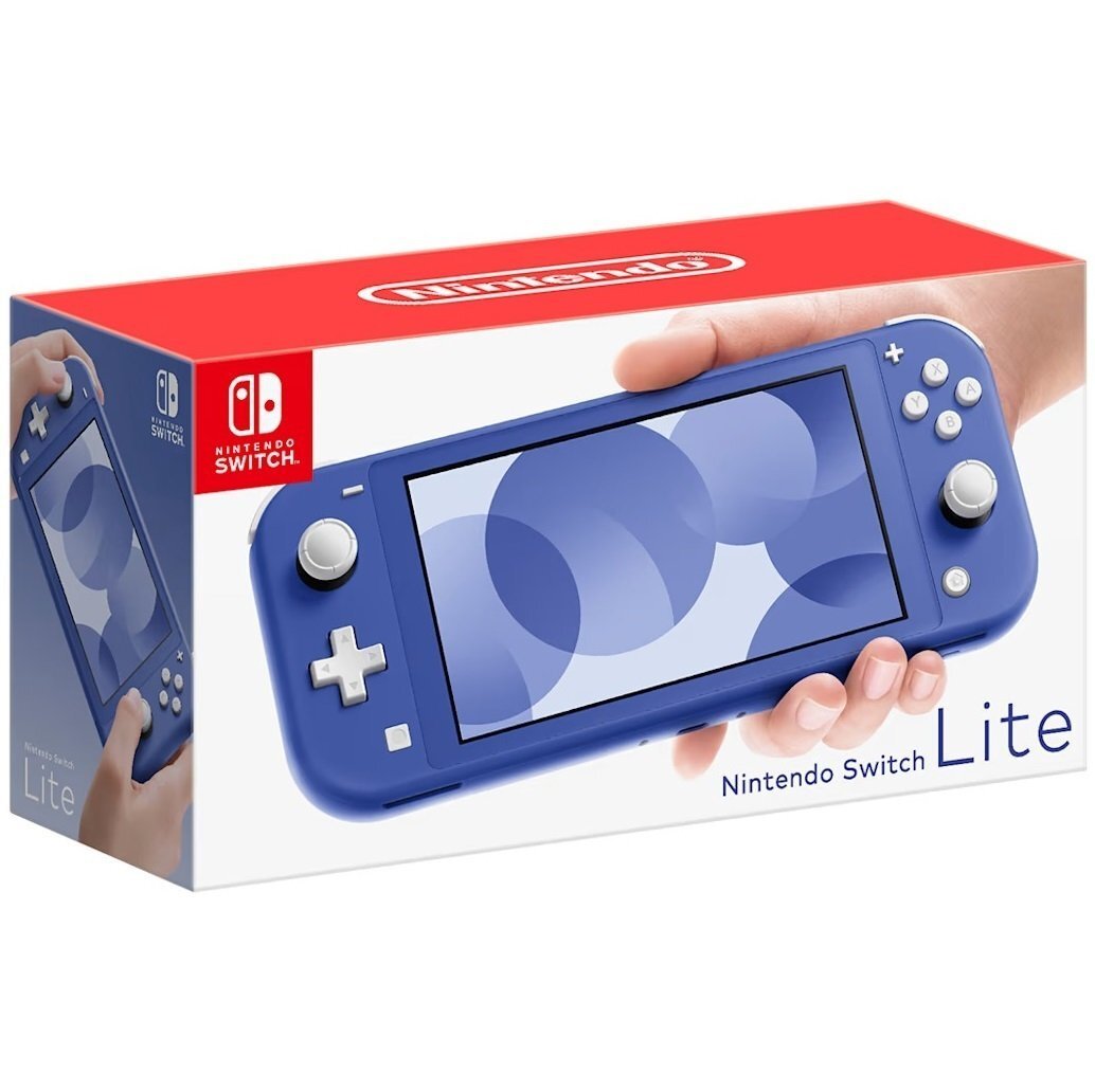 Игровая приставка Nintendo Switch Lite (синяя) фото 