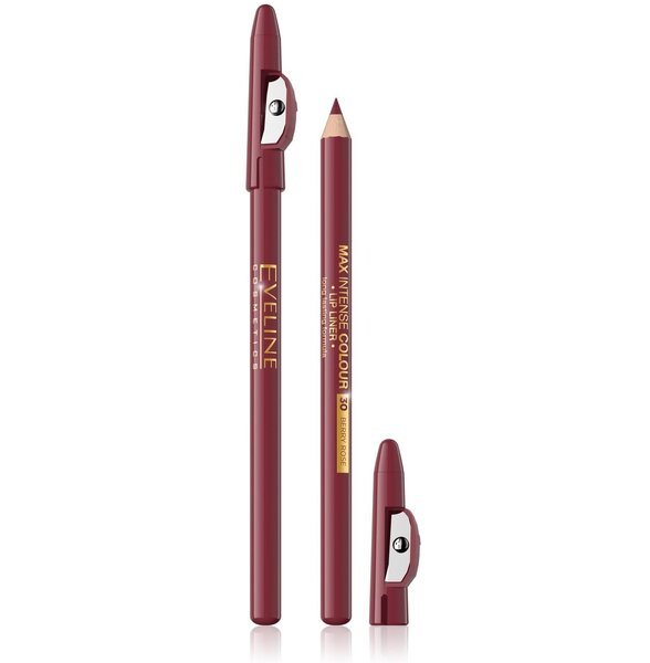 

Eveline Cosmetics Карандаш контурный для губ: 30-berry rose max intense colour