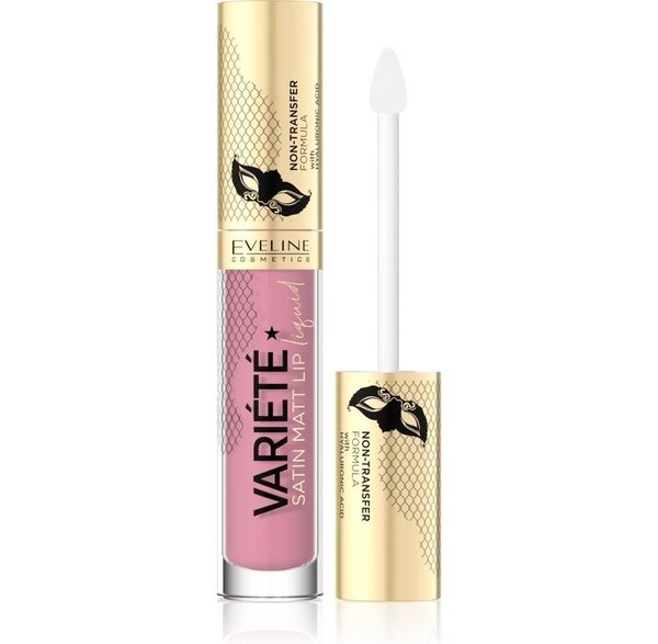 

Eveline Cosmetics Жидкая матовая губная помада с гиалуроновой кислотой № 12 серии variete perfect matte lip ink