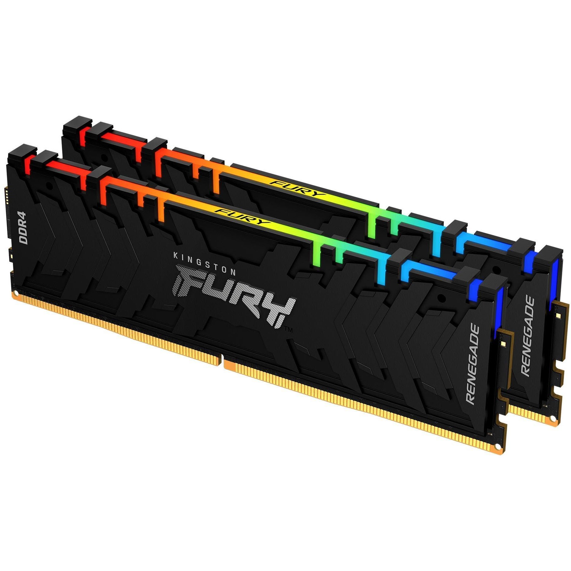 Память для ПК Kingston DDR4 4266 16GB KIT (8GBx2) FURY Renegade RGB (KF442C19RBAK2/16) фото1