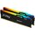 Память для ПК Kingston DDR5 5600 32GB KIT (16GBx2) FURY Beast RGB (KF556C40BBAK2-32)