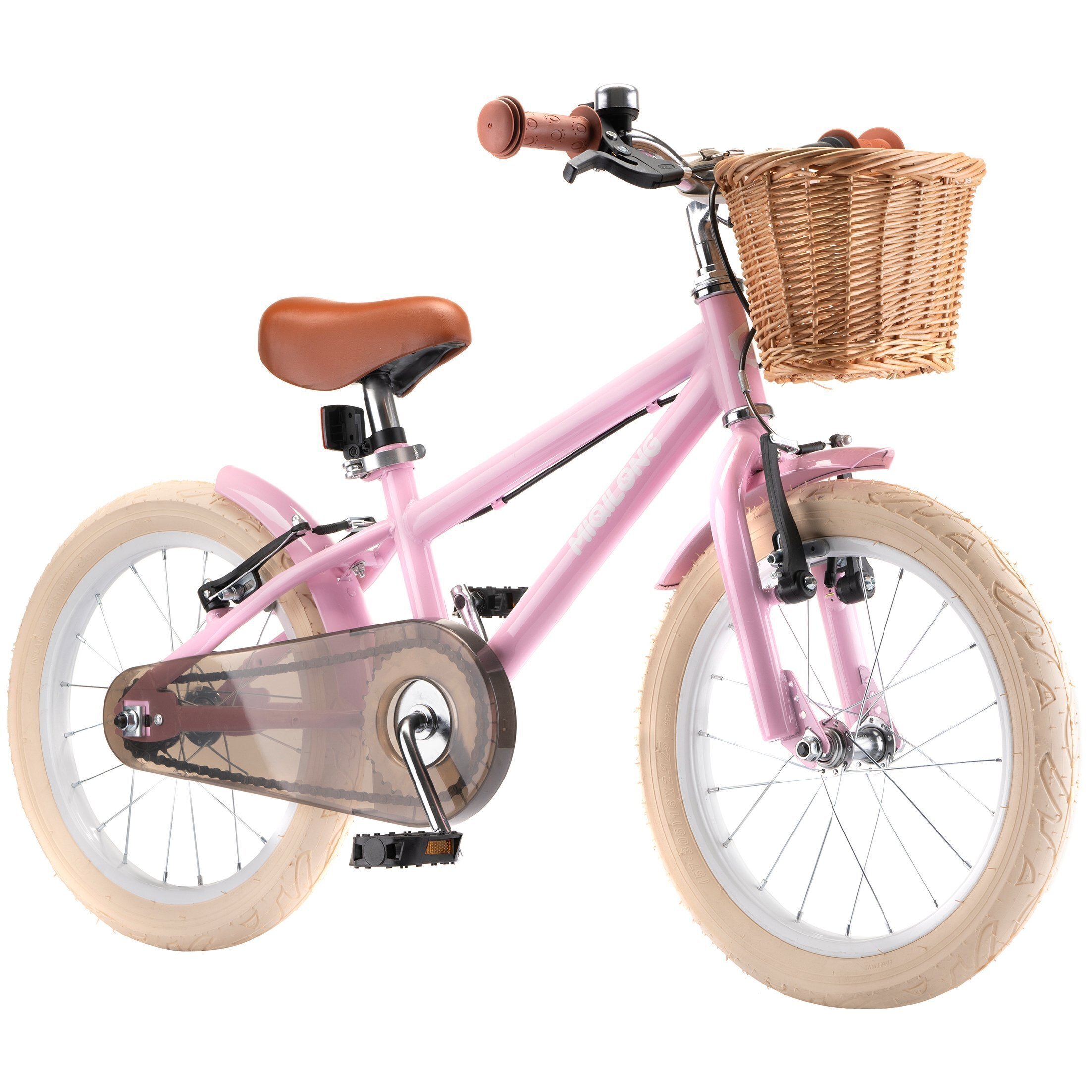 Детский велосипед Miqilong RM Розовый 16" ATW-RM16-PINK фото 1