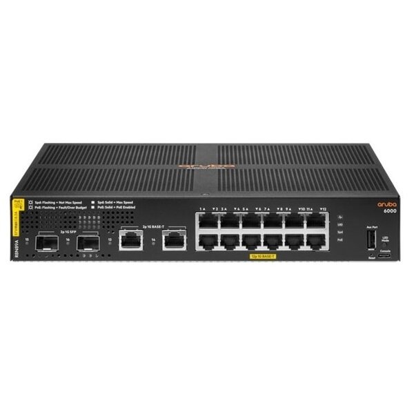 

Коммутатор HPE Aruba 6000 12G CL4 2SFP 139W Switch