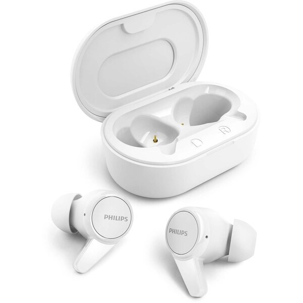 Акція на Наушники Philips TAT1207 True Wireless IPX4 White (TAT1207WT/00) від MOYO