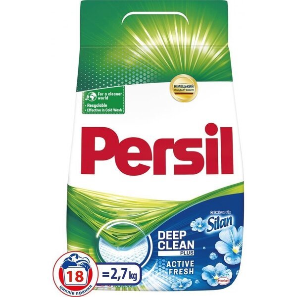 

Стиральный порошок Persil Свежесть от Силан Автомат 18 циклов стирки 2,7 кг