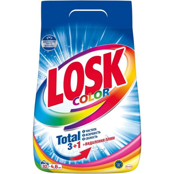 Фото - Пральний порошок Losk   Color Автомат 32 циклу прання 4,8 кг 