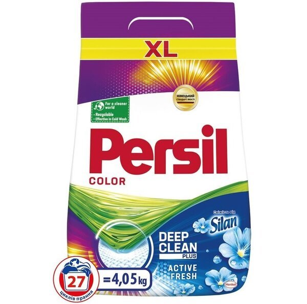 

Стиральный порошок Persil Свежесть от Силан Автомат 27 циклов стирки 4,05кг