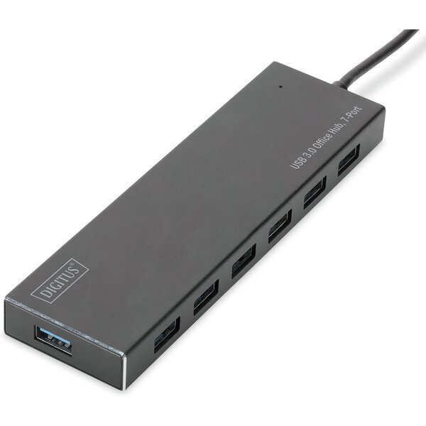 Акція на USB хаб DIGITUS USB 3.0 Hub, 7 Port (DA-70241-1) від MOYO