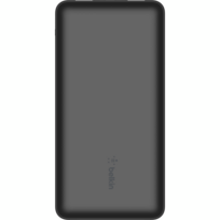 Портативный аккумулятор Belkin 20000mAh, 15W, Dual USB-A, USB-C, Black (BPB012BTBK)