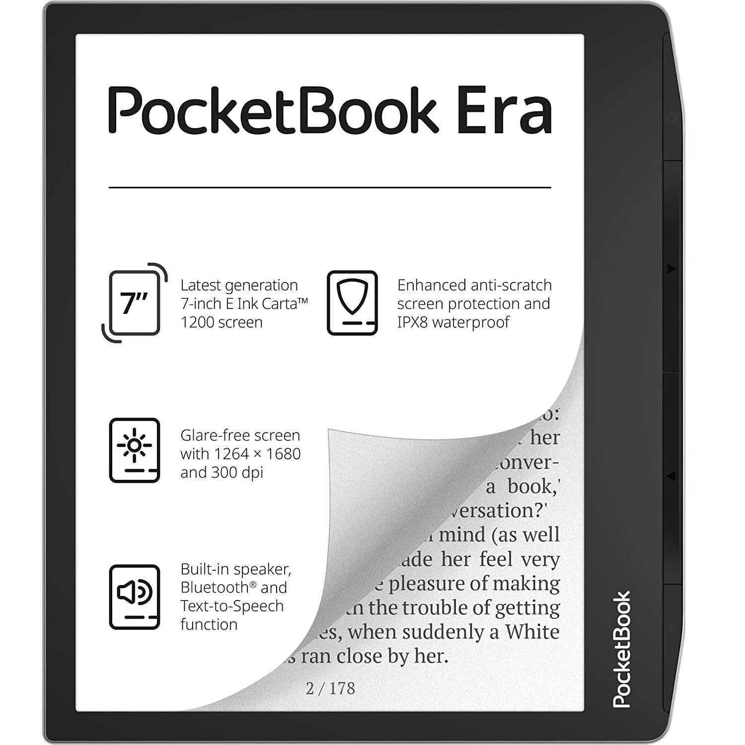 Электронная книга PocketBook 700 Stardust Silver фото 