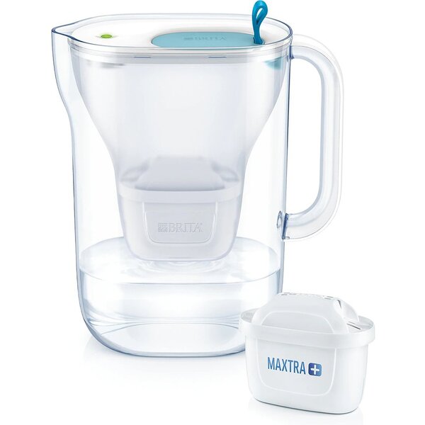 

Фильтр-кувшин Brita' Style LED 2.4 л (1.4 л очищенной воды) синий (1039279)