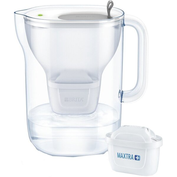 

Фильтр-кувшин Brita Style XL LED 3.6 л (2.3 л очищенной воды) серый (1039280)